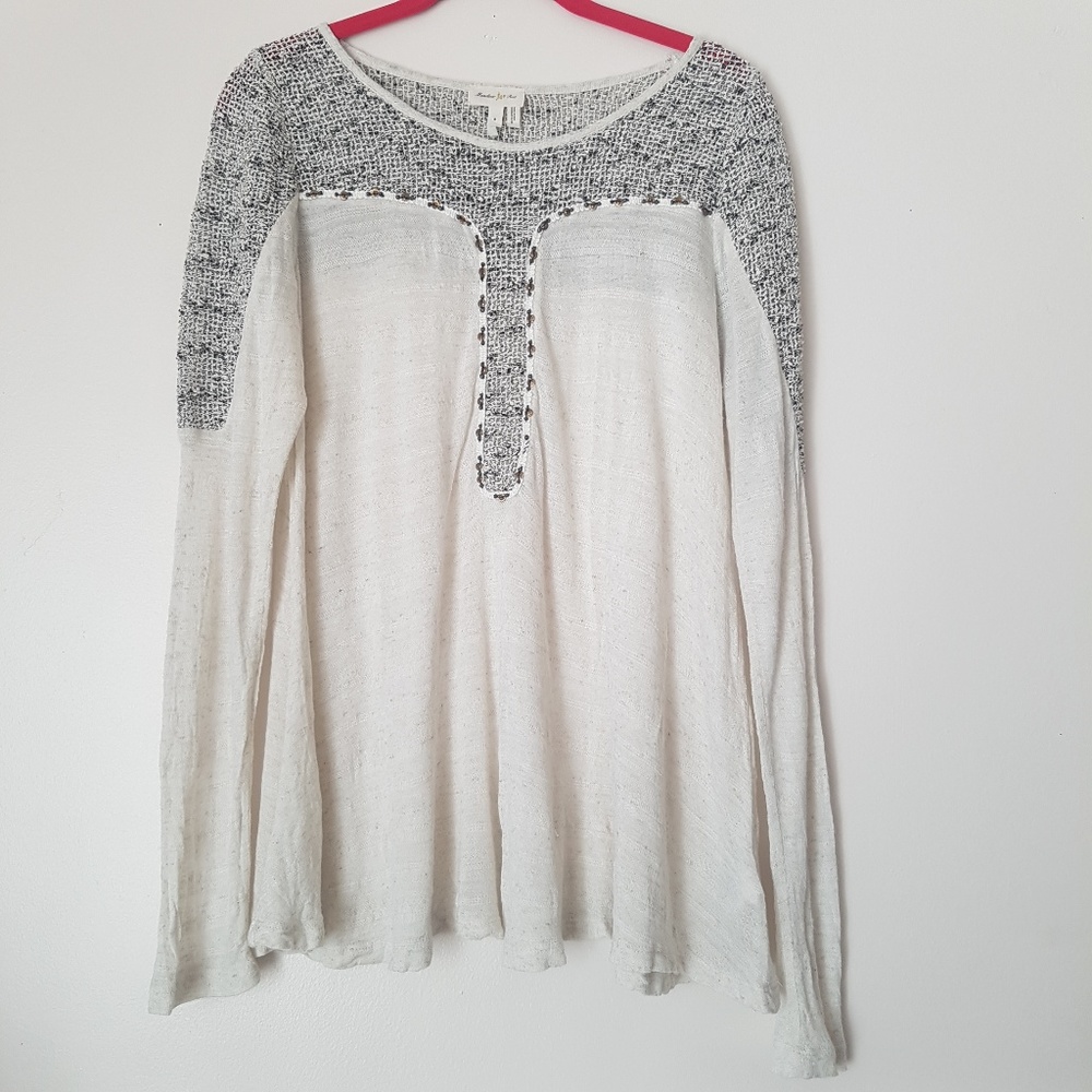 SALE!! Anthropologie Meadow Rue long sleeve top